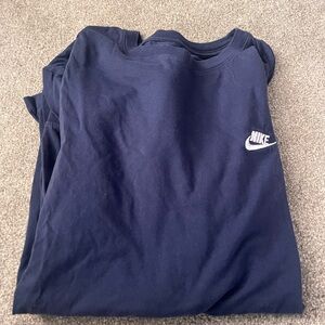 Nike Navy Blue long sleeve T-Shirt